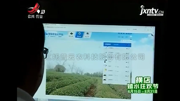 江西公共卫视播报修水果菜茶代替项目